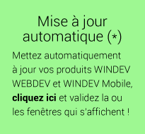Mise &agrave; jour automatique