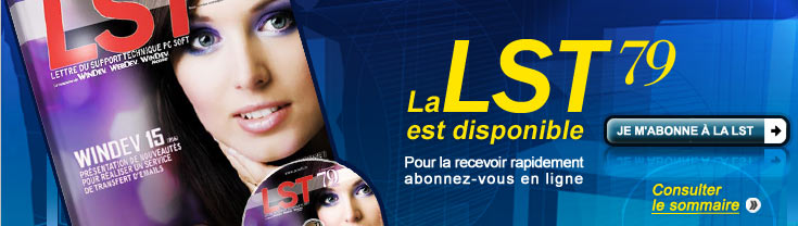 La Lettre du Support Technique (LST) : Le magazine de WINDEV, WEBDEV et WINDEV Mobile