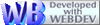 Developed with WebDev