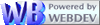 Powered by WebDev
